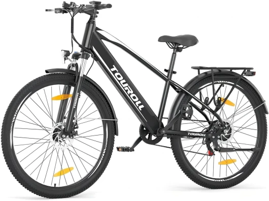 J1/J1 St Vélo Électrique, 27.5" vélo électrique Adulte, Vélo de Trekking avec Moteur 250 W, Batterie 15.6AH, Autonomie 100 km, E-Bike, vélo électrique Urbain